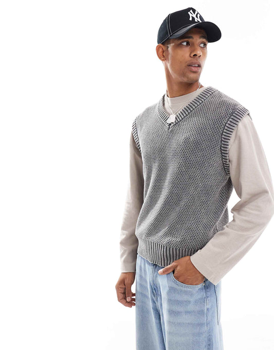 Boxy Knitted Vest