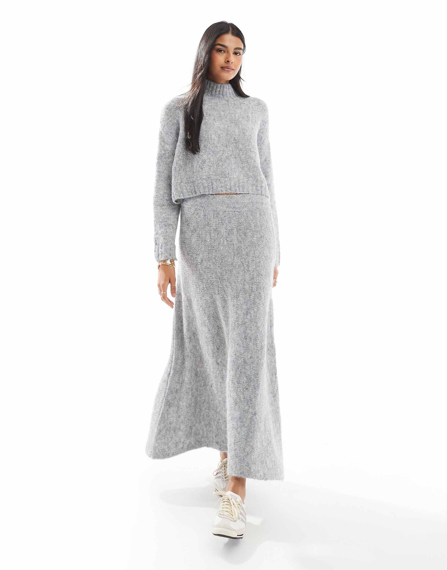 Aware Chunky Roll Neck Jumper Co-Ord