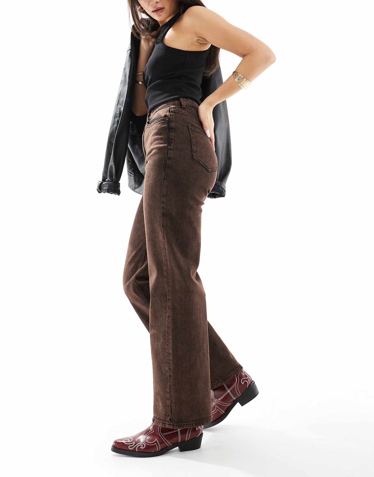 Tessa High Waisted Wide Leg Jeans