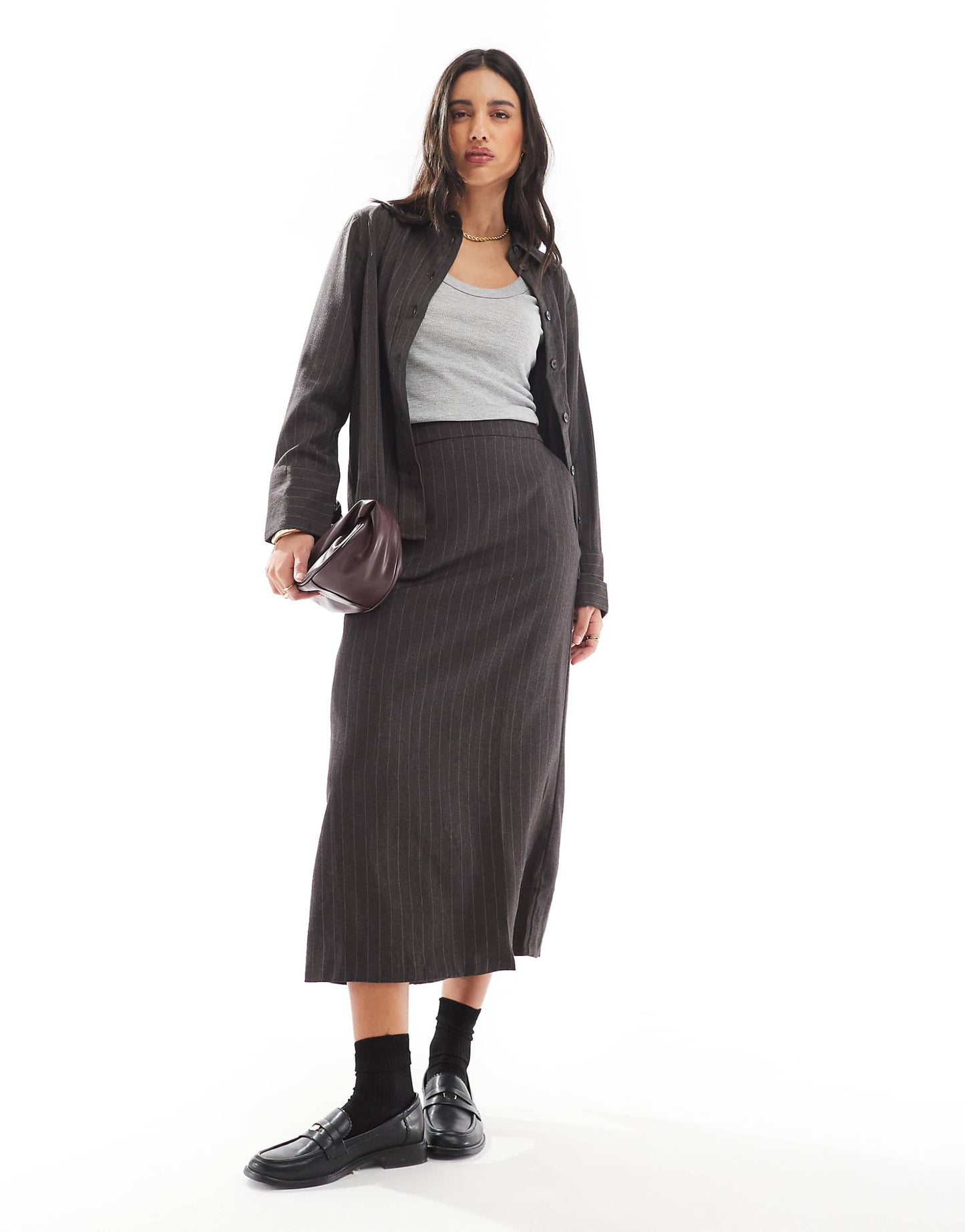 Column Maxi Skirt Co-Ord