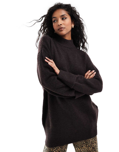 Oversized Roll Neck Jumper