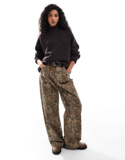 Oversized Roll Neck Jumper