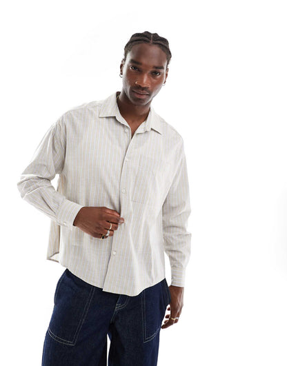 Volume Oversized Oxford Shirt