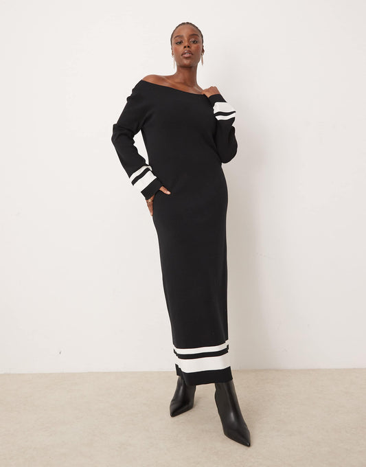 Curve Midaxi Knit Dress