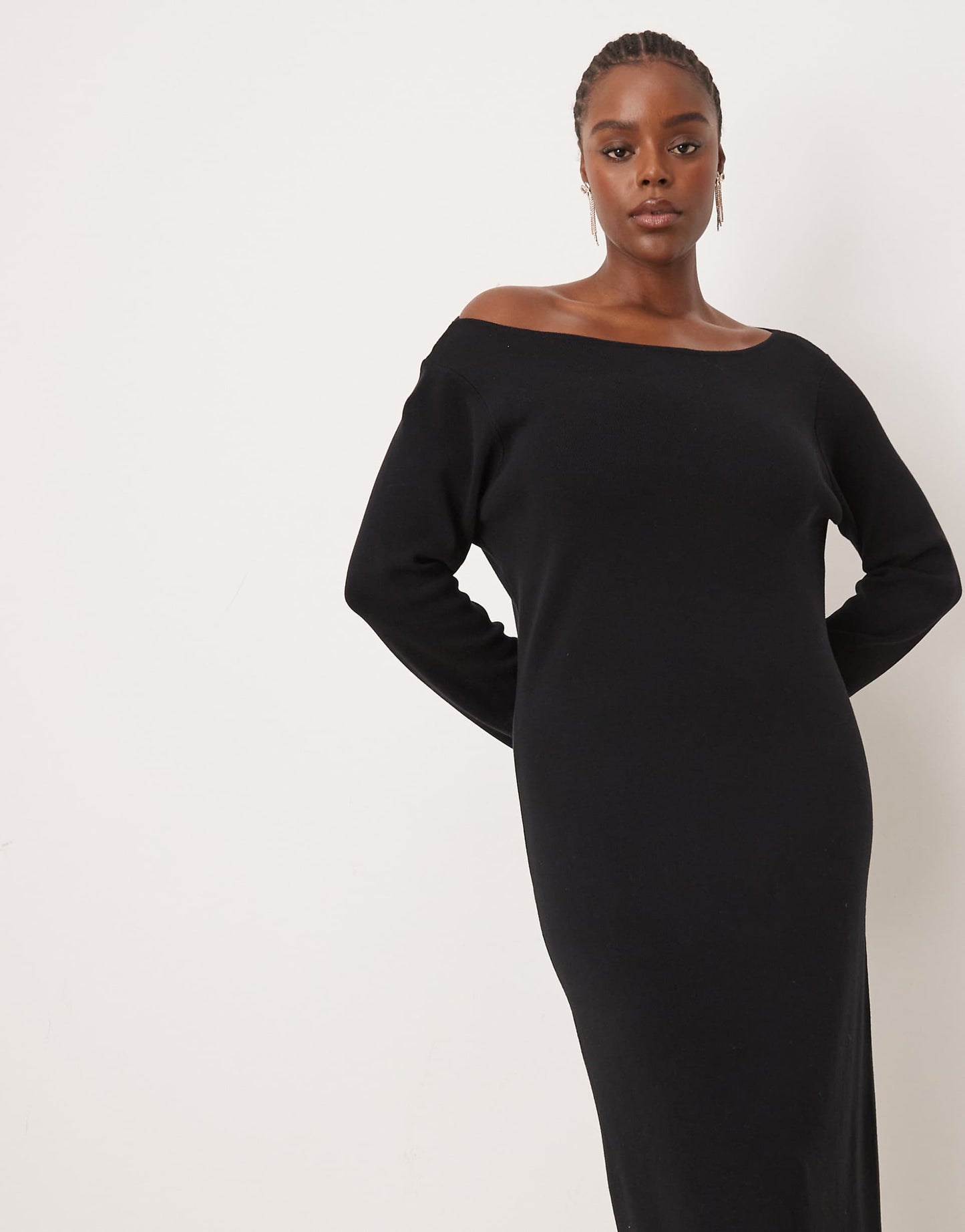 Curve Midaxi Knit Dress