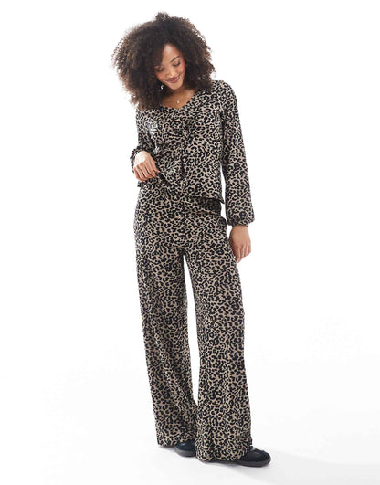 Knot Front Jersey Top Co-Ord