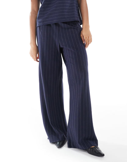 Wide Leg Jersey Trouser Co-Ord