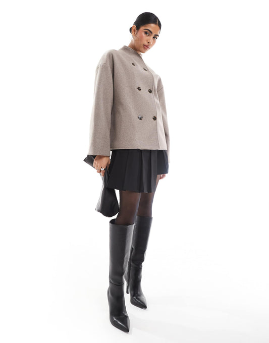 Felted Button Jacket