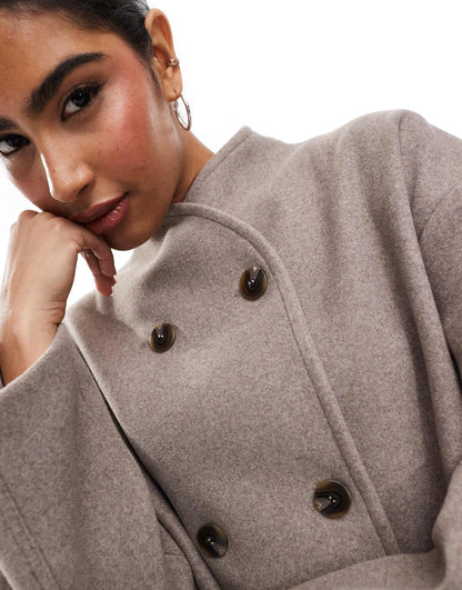 Felted Button Jacket