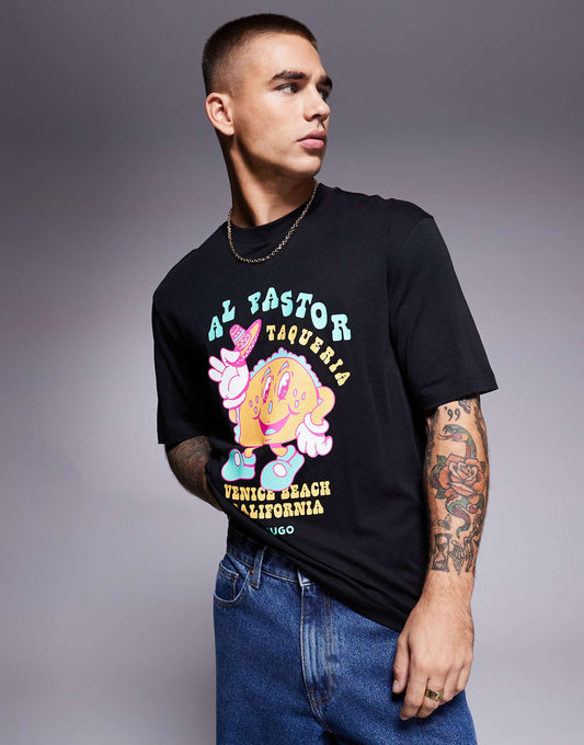 Taco Print T-Shirt