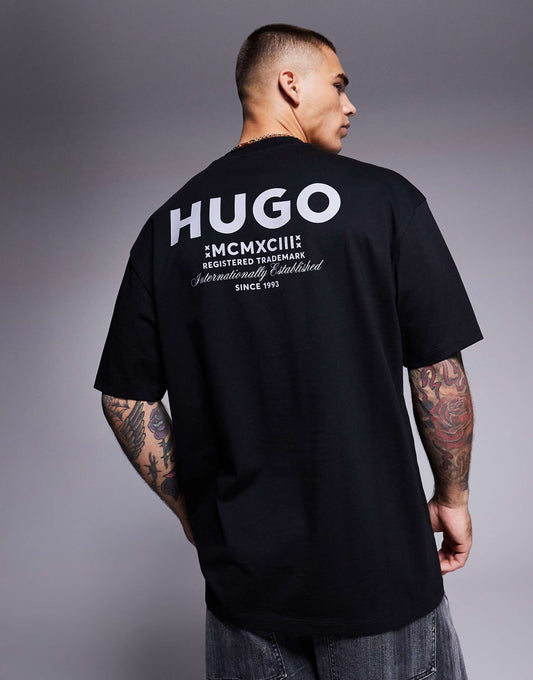 Nalono Loose Fit Central Logo T-Shirt