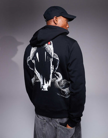 Dueleyo Snake Graphic Hoodie