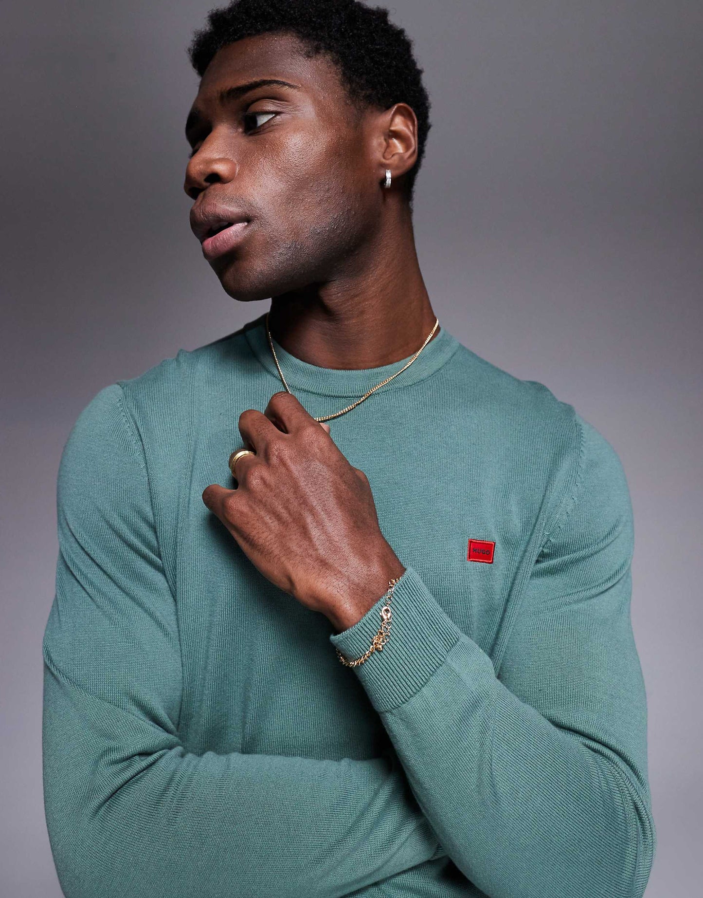 San Cassius Knitted Crew Neck Jumper
