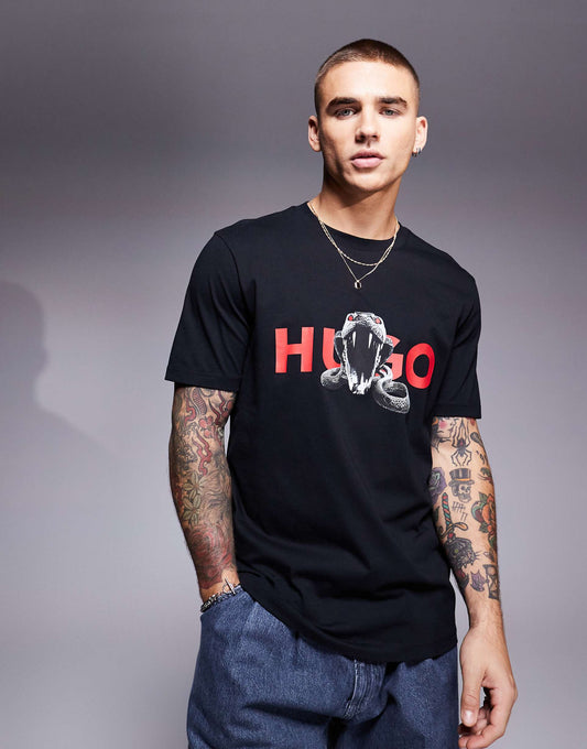 Deyladec Snake Graphic T-Shirt