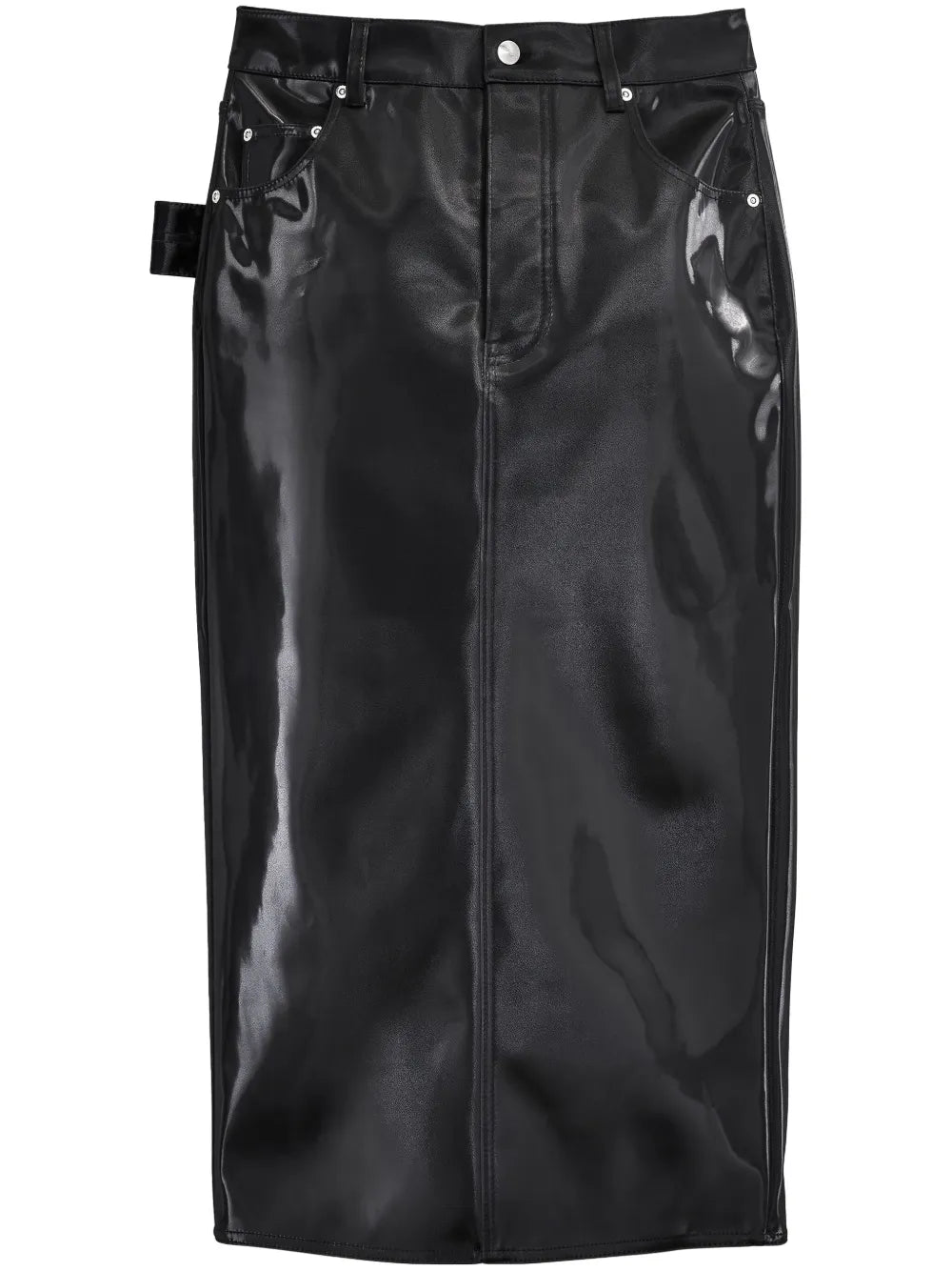 Reflective Midi Skirt