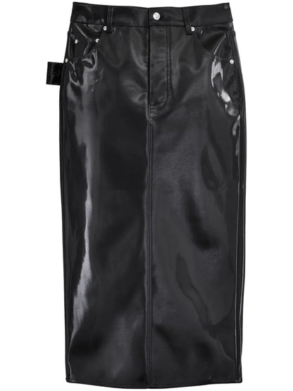 Reflective Midi Skirt