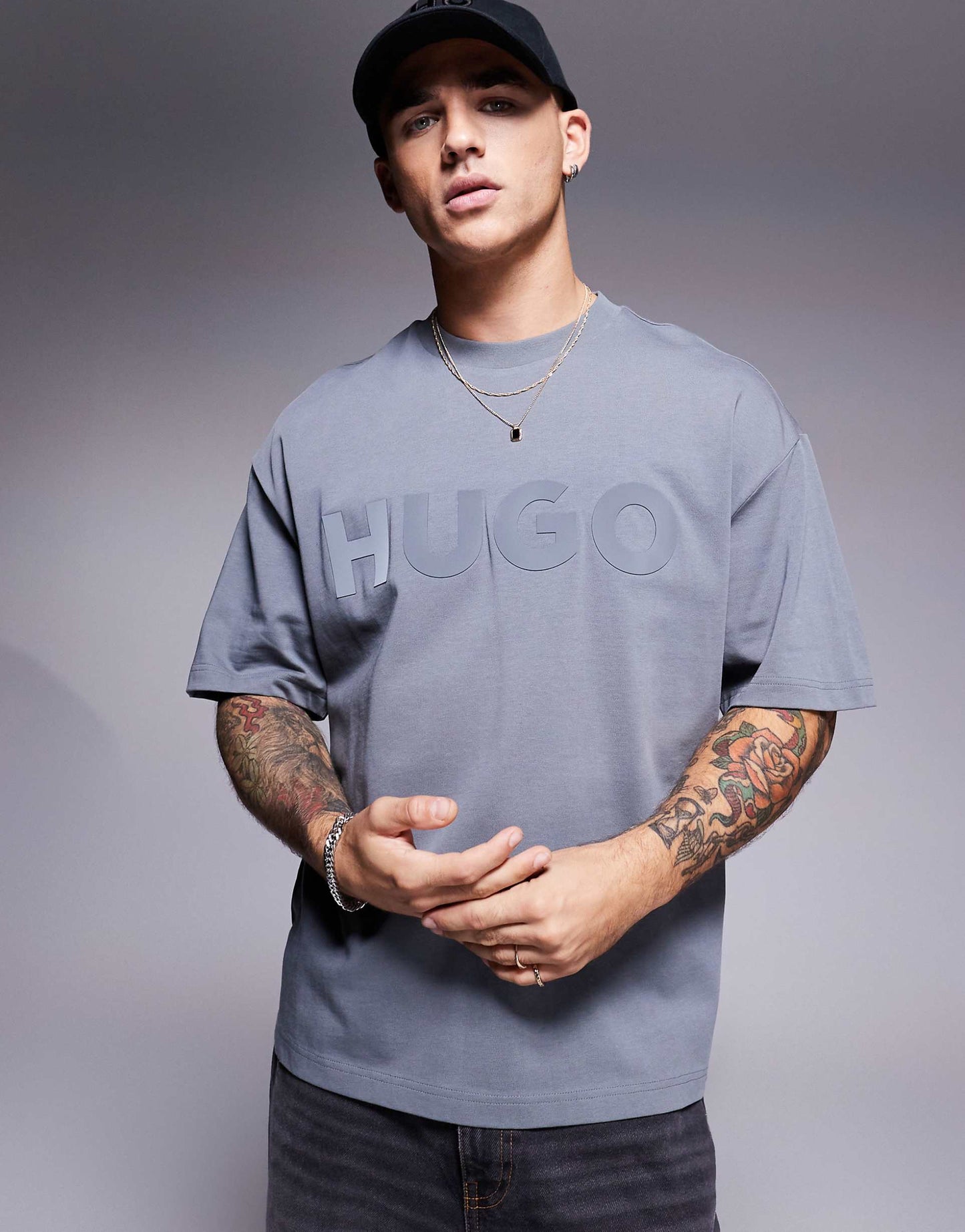 Dinkee Oversized Chest Logo T-Shirt