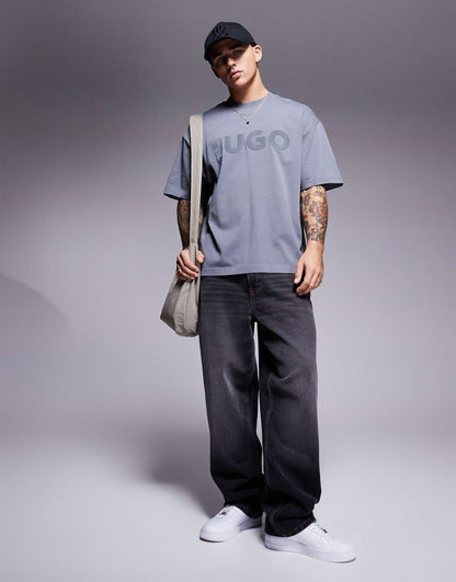 Dinkee Oversized Chest Logo T-Shirt