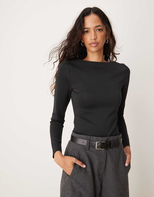 Sculpt Matte Long Sleeve Top