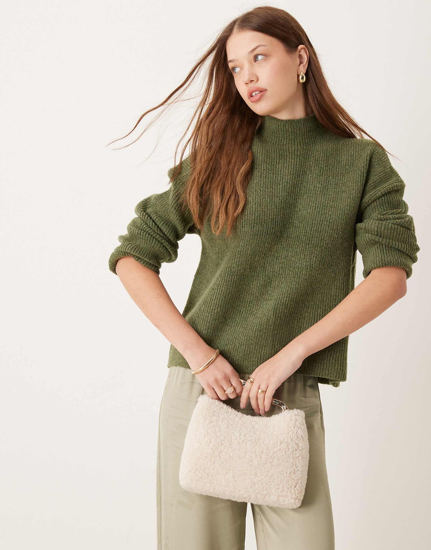 Turtle Neck Knit Jumper