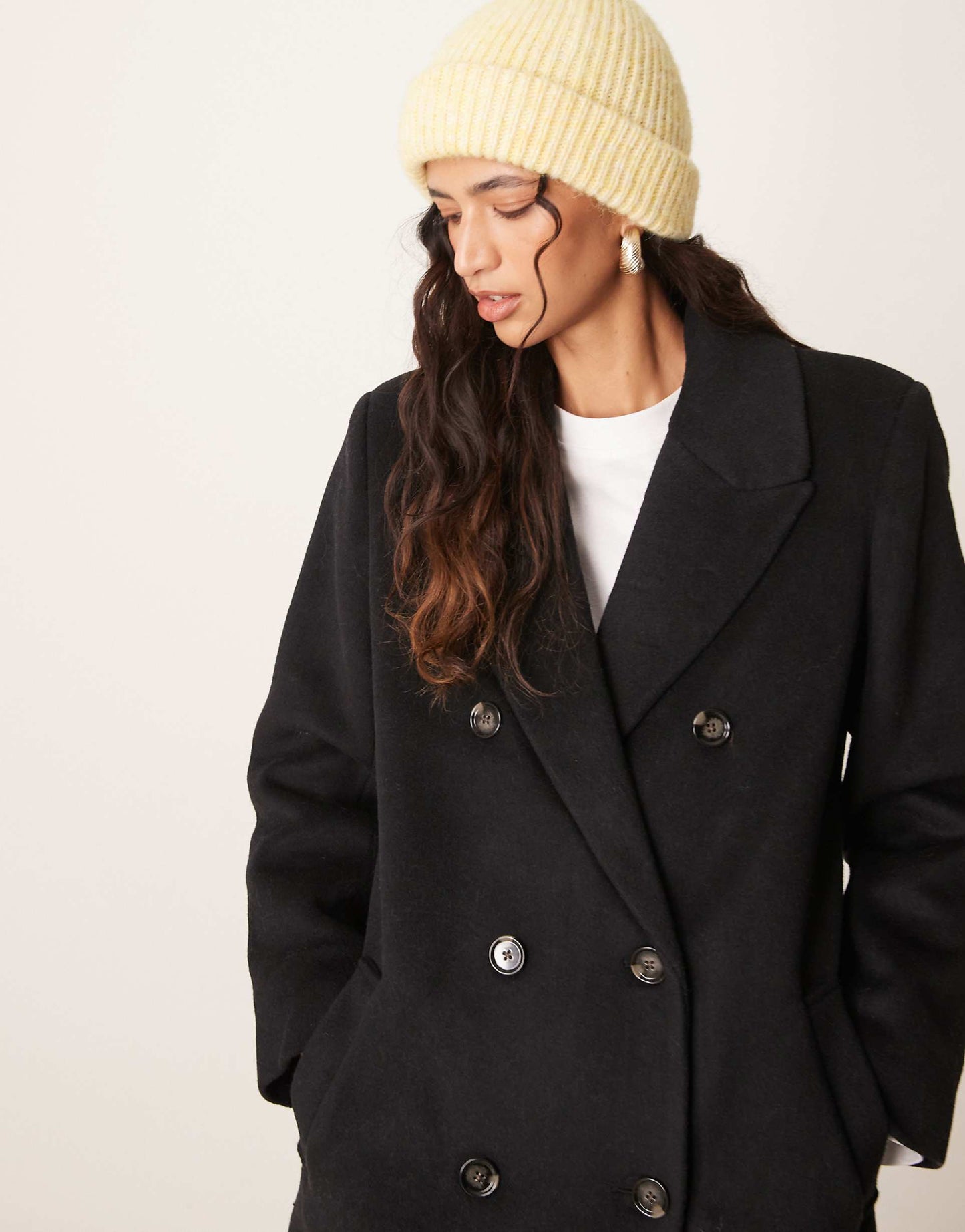 Double Breasted Long Coat