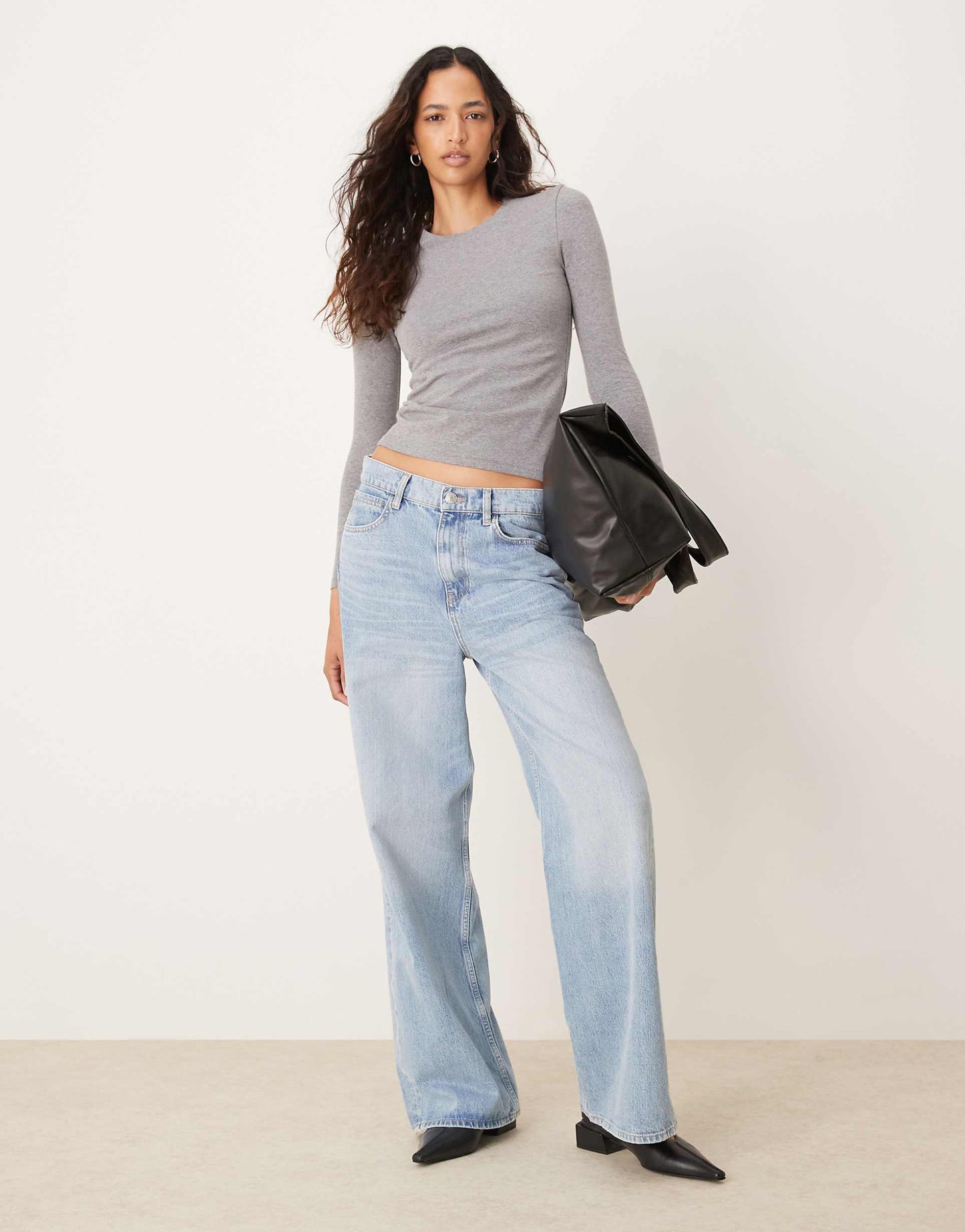 Cotton Seamless Long Sleeve Top