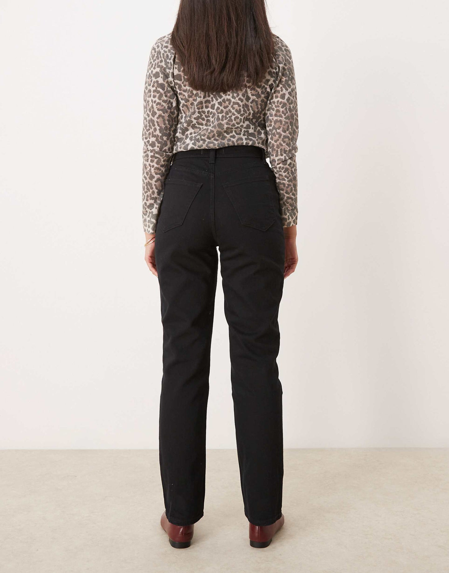 Curve Love 90S Straight Fit Ultra High Rise Jeans