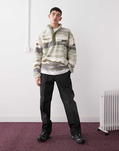 Helvetia Ii Printed Half Snap Fleece