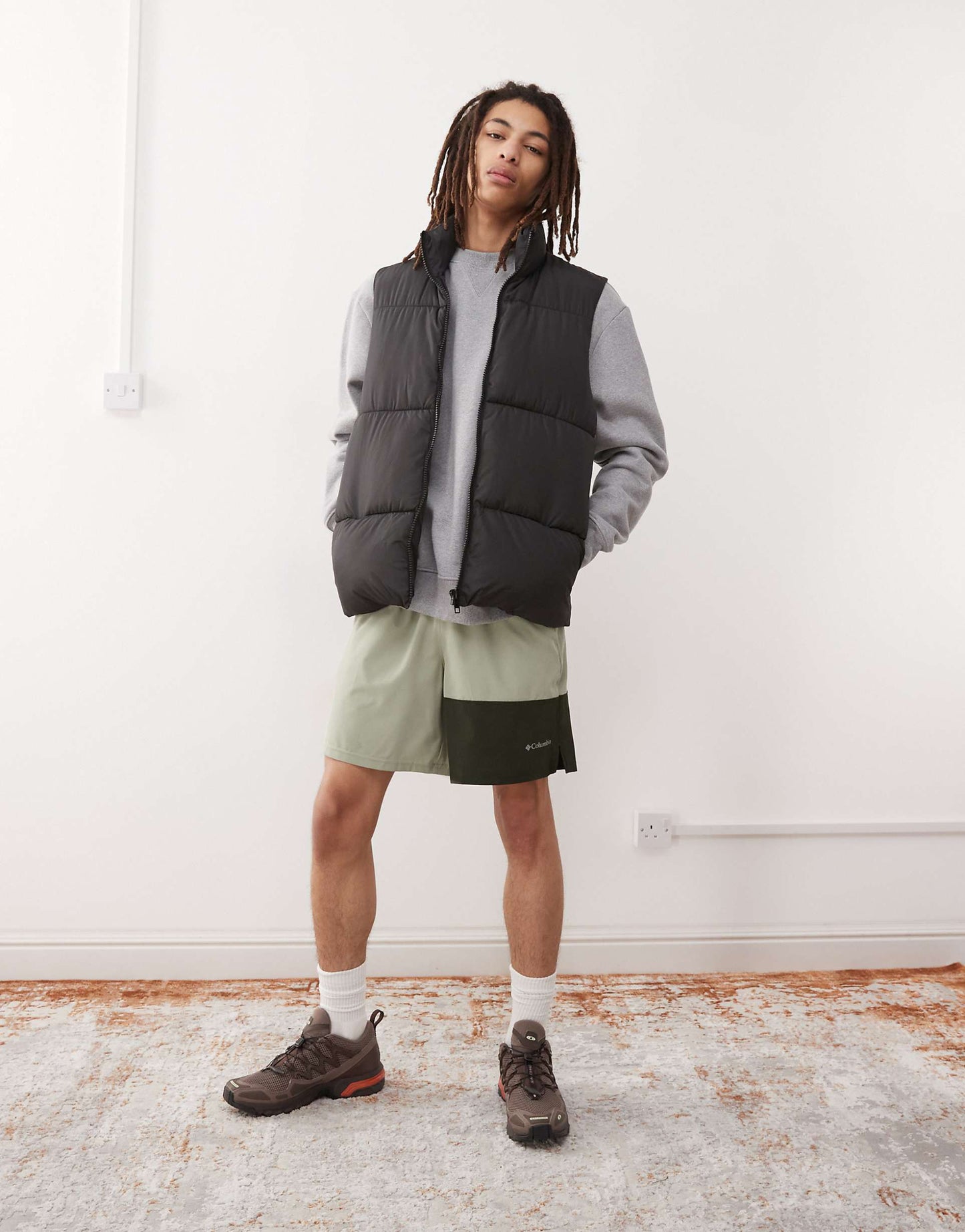 Hike Color Block Shorts