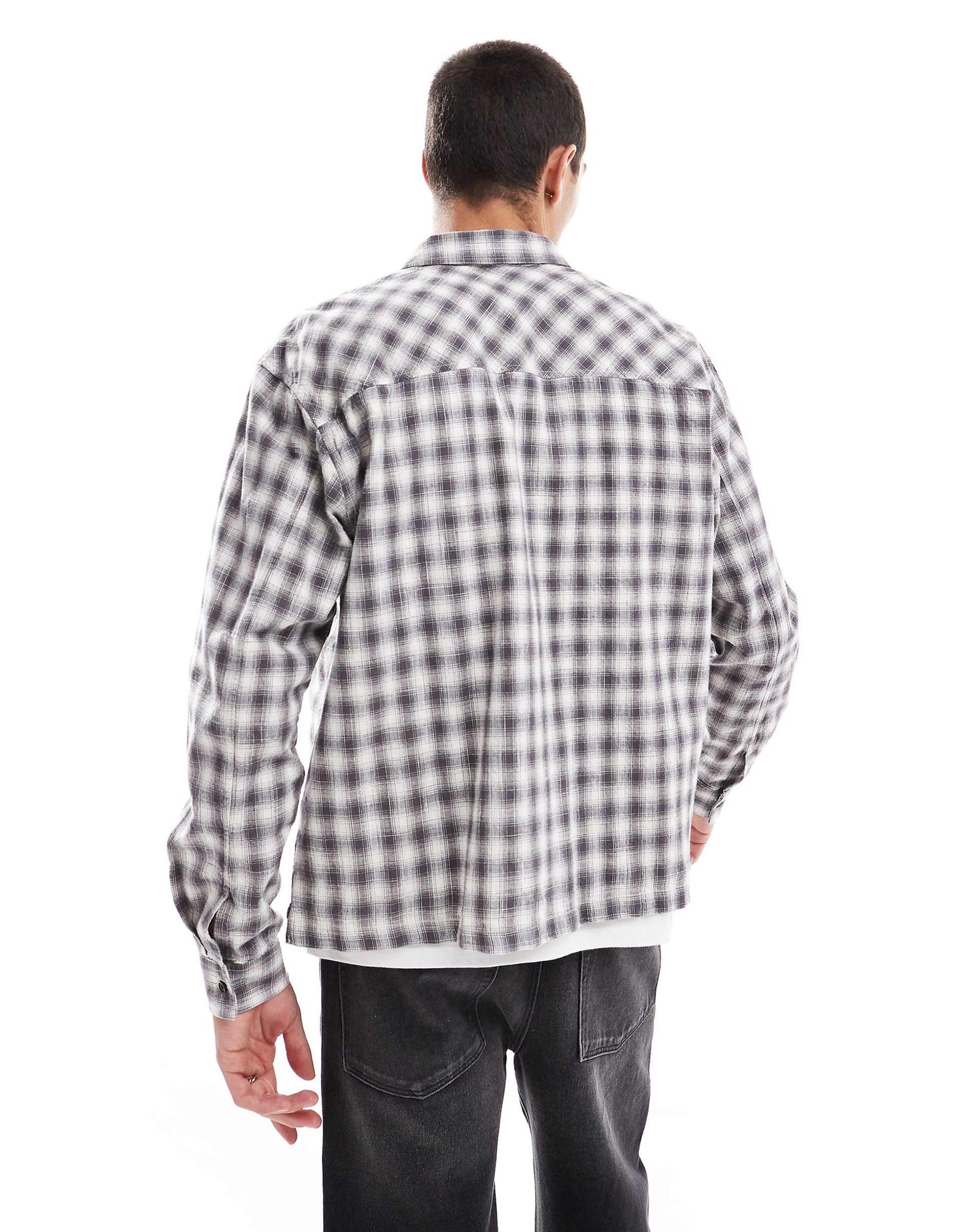 Washed Checked Shirt