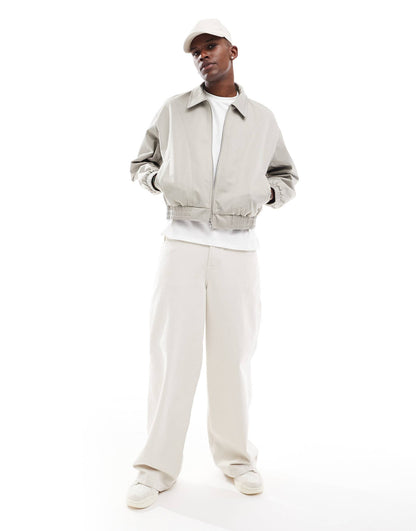 Cotton Cropped Jacket