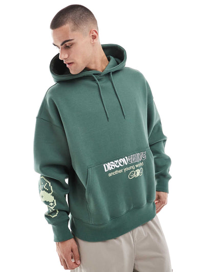 Discover Printed Hoodie