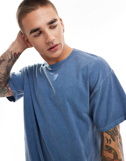 Oversized T-Shirt With Basketball Back Print