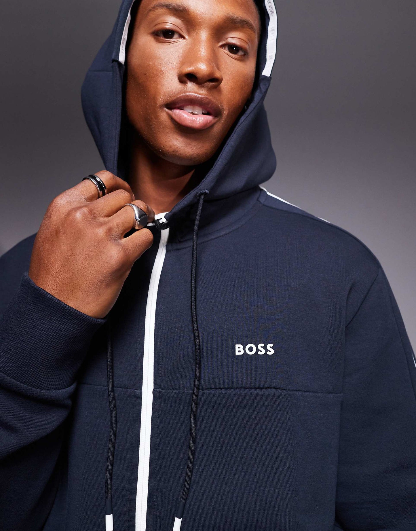 Saggy Full Zip Hoodie Regular Fit