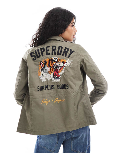 Embroidered M65 Military Jacket