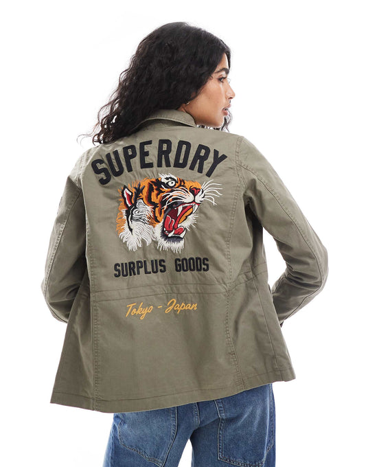 Embroidered M65 Military Jacket