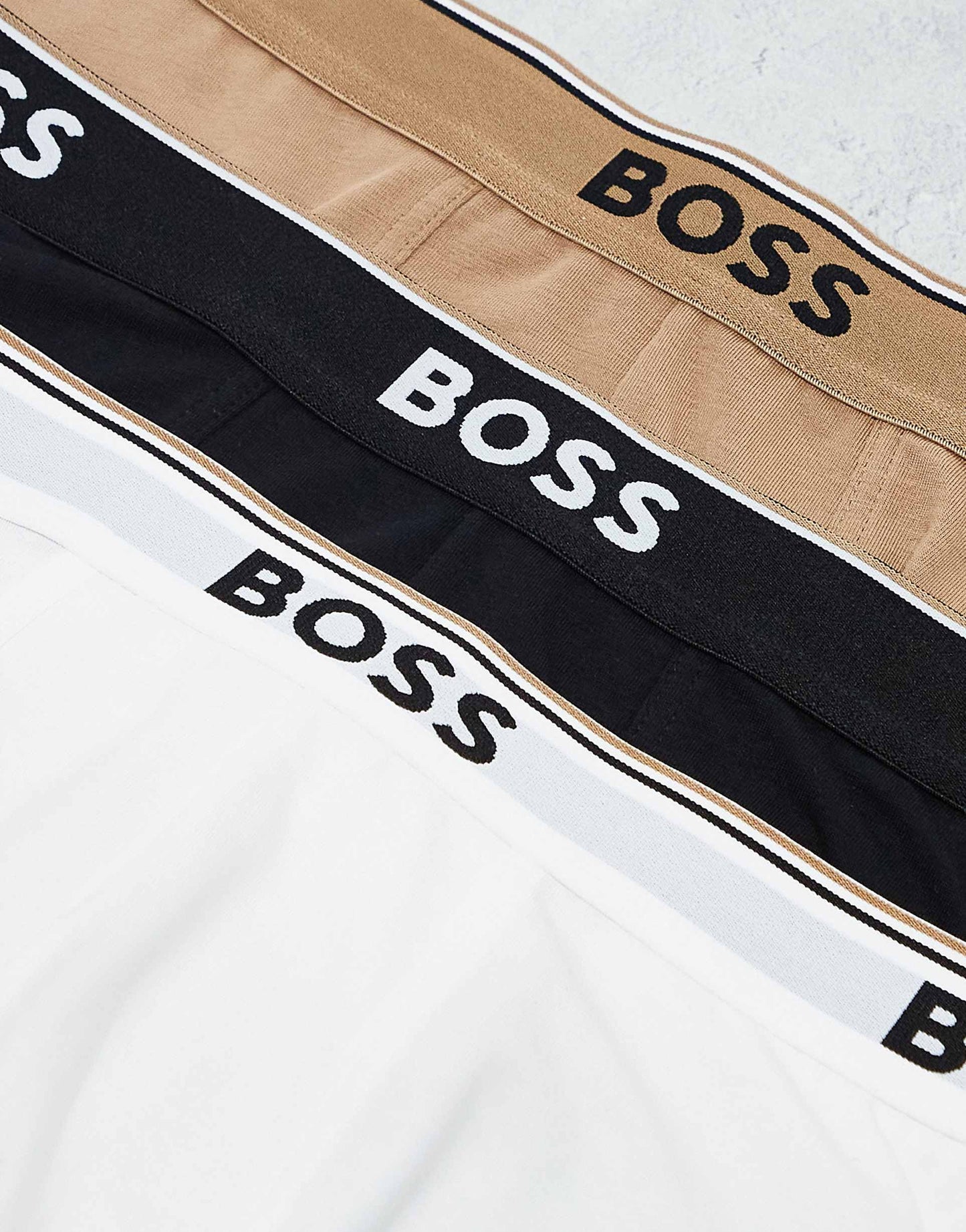 Power 3 Pack Logo Waistband Trunks