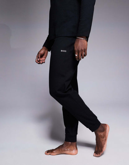 Waffle Logo Cuffed Joggers