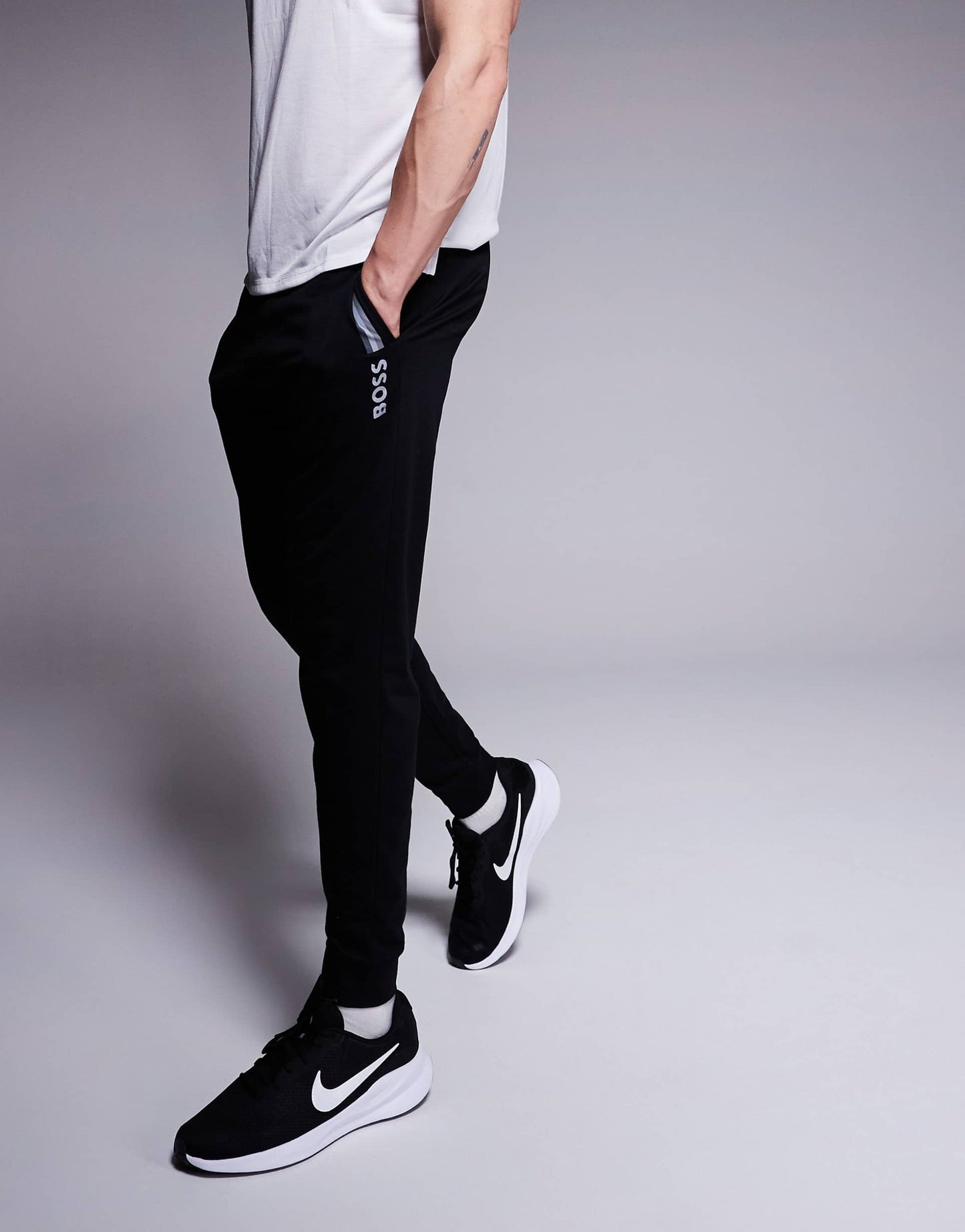 Authentic Stripe Logo Joggers