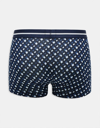 Power 3 Pack Logo Waistband Plain & Print Trunks
