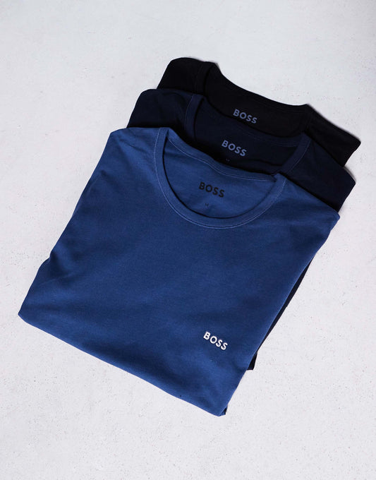 Classic 3 Pack Logo T-Shirt Regular Fit