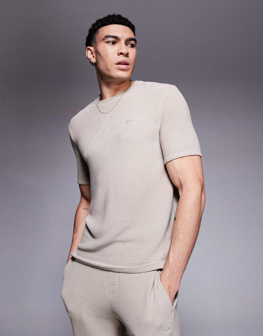 Rib Logo T-Shirt Regular Fit