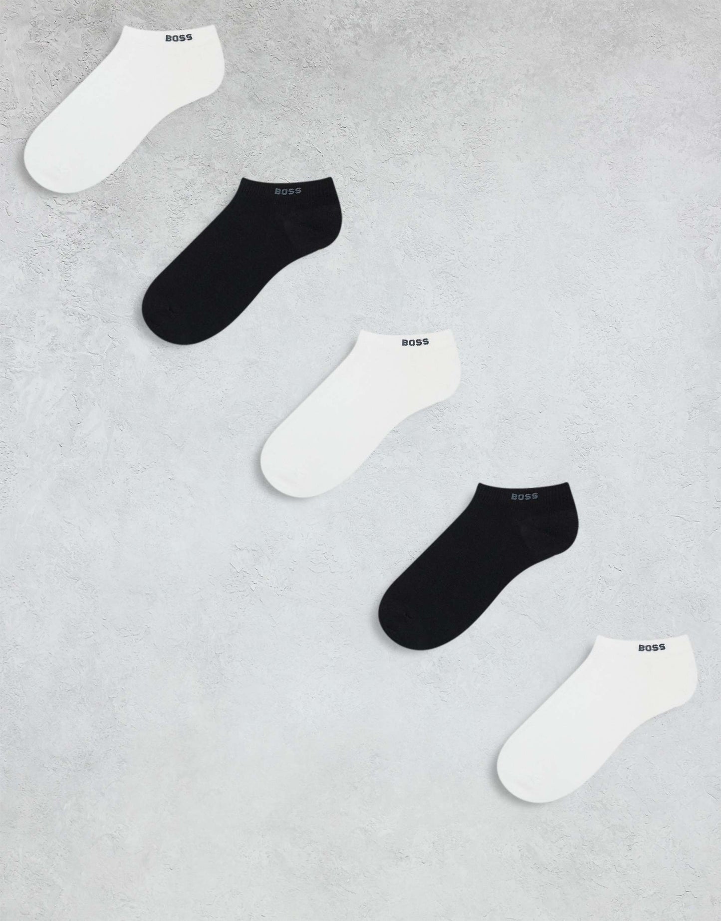 5 Pack Logo Low Trainer Socks