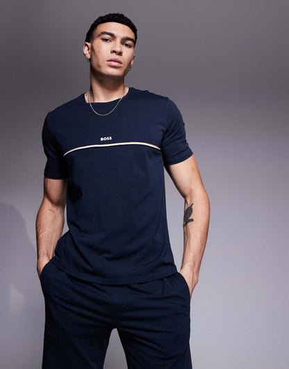 Unique Stripe Logo T-Shirt Regular Fit