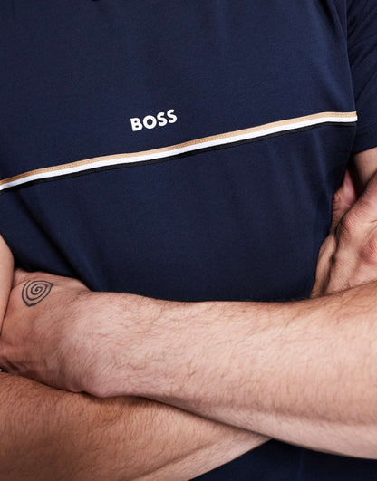 Unique Stripe Logo T-Shirt Regular Fit
