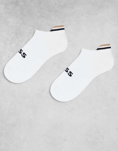Iconic Loop 2 Pack Logo Low Trainer Socks