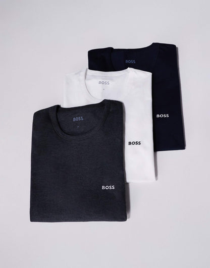 Classic 3 Pack Logo T-Shirt Regular Fit