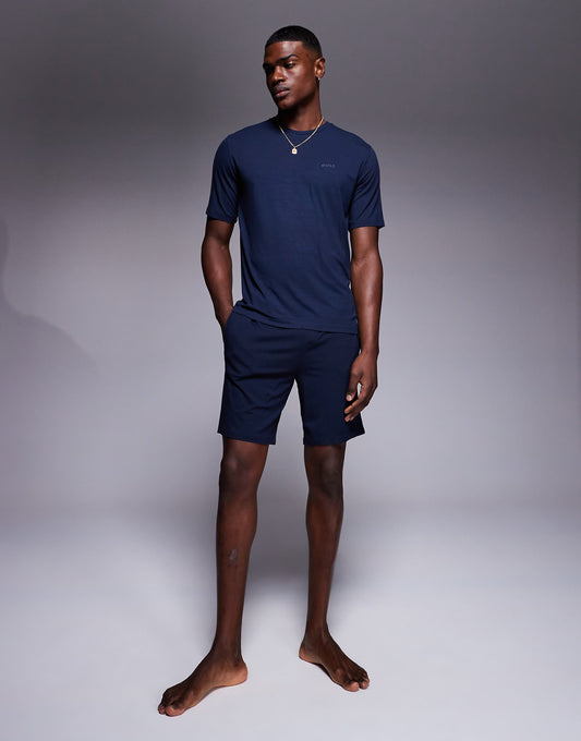 Bamboo Mix T-Shirt And Short Set Regular Fit