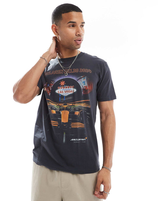 F1 Vegas Motif Detail Tshirt
