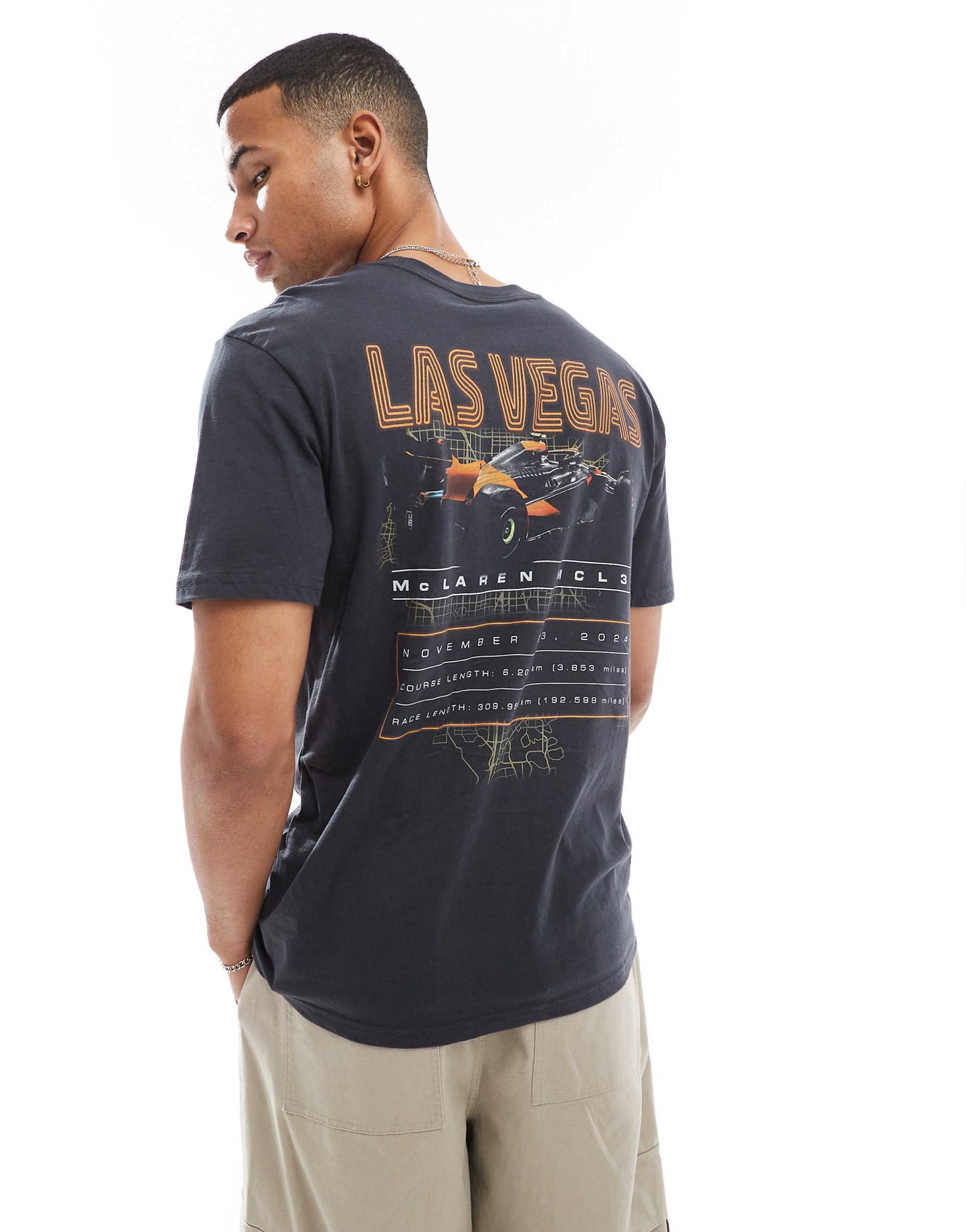 F1 Vegas Motif Detail Tshirt